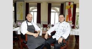 Zwei mit Zukunft! Florian Gilges (r.) und sein Vize Michael Schnölzer zaubern im Park Hotel Weggis am Vierwaldstättersee.